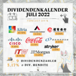 Dividendenkalender Juli 2022 - Mein Dividenden Forecast