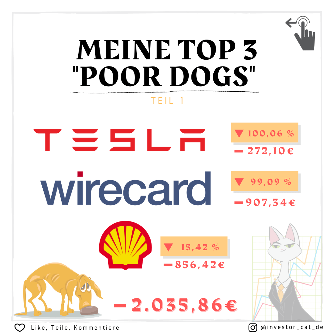Meine Top 3 "Poor Dogs" - Teil 1 - Tesla-Investition