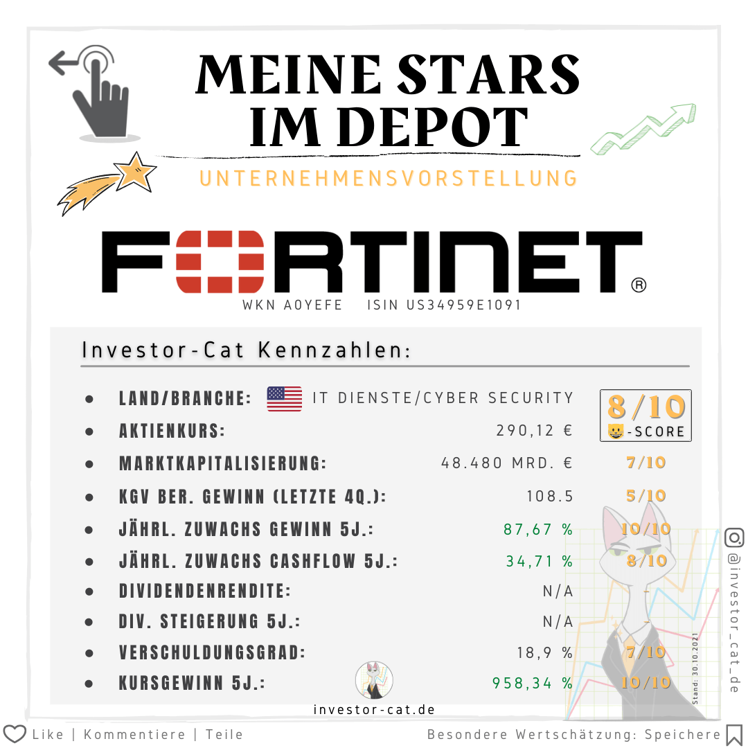 Meine Stars im Depot - Unternehmensvorstellung Fortinet