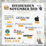 Monatsupdate - Meine Dividenden im November 2021